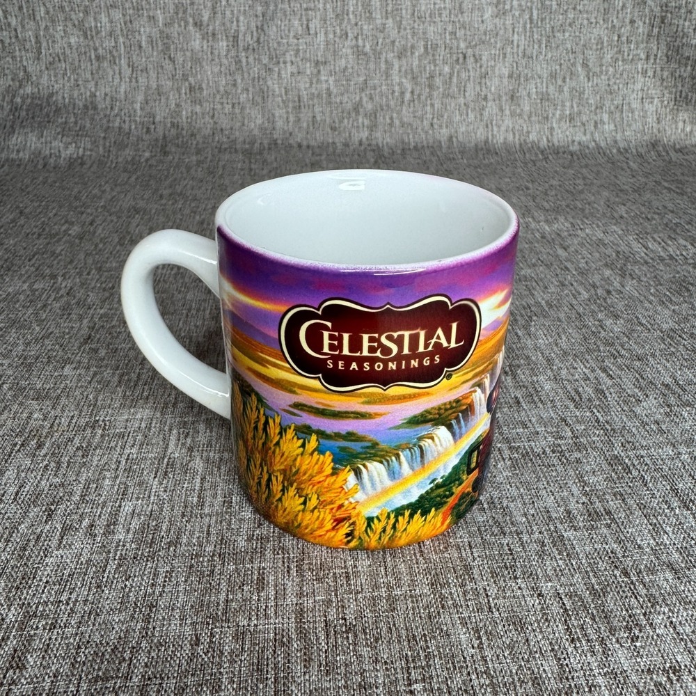 Celestial Seasonings Safari Spice Mini 3'' Tea Coffee Mug Cup 2014